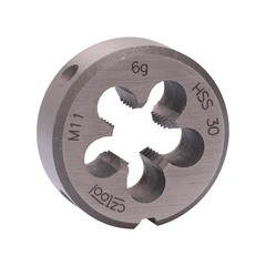 Плашка М11х1,5 DINEN22568 HSS 6g 30х11мм Bucovice(CzTool) 240110