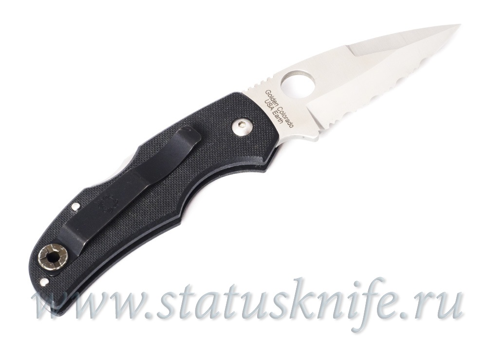 Нож Spyderco Native C41GPSI Sprint Run серрейтор