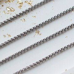 Цепочка 2,5 мм, родий, 20 см. А095-1 (20см)