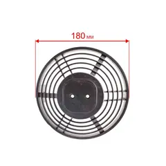 Решетка вентилятора QUATTRO ELEMENTI QE-12G/ QE-20G (пластик) (243-943-131)