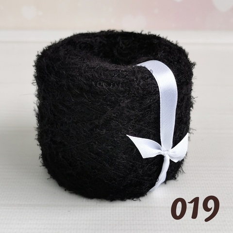 Вискозная травка 800м/100г, 019 Черный