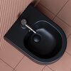 Ceramica Nova Play CN3002MB Подвесное биде, цвет: чёрный