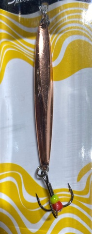 53 Блесна зимняя KDF Minkur 130-8023 6 гр 57 мм цв copper