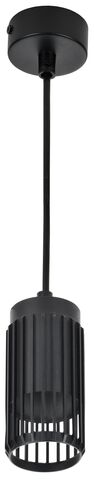Светильник 4211 подвесной GU10 черный IEK