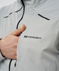 Беговая ветрозащитная куртка Nordski Pro Energy Running Grey/Black мужская