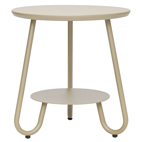 Столик Bergenson Bjorn Stian, 50 см, бежевый
