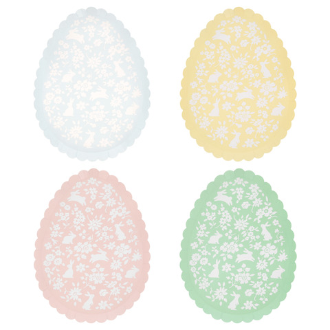 Тарелки в форме яиц 