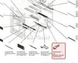 Ricoh Bracket:holder:duplex:ass'y original D0743047