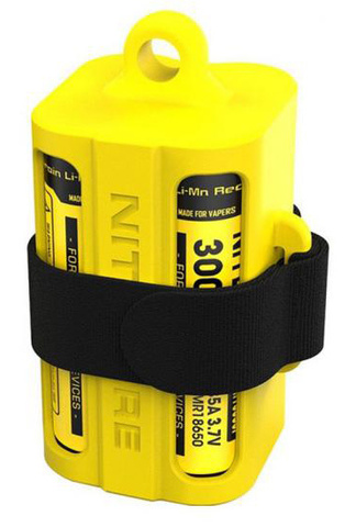 Модуль для батарей Nitecore NBM40 желтый 76.2мм (NBM40YEL)