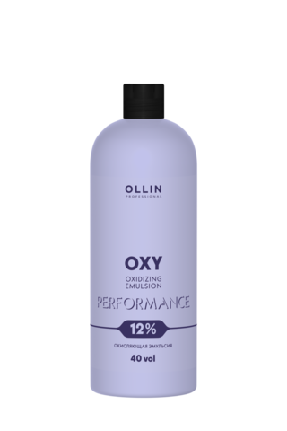 OLLIN performance oxy 12% 40vol. окисляющая эмульсия 1000мл/ oxidizing emulsion