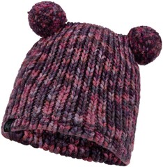 Шапка вязаная с флисом детская Buff Hat Knitted Polar Lera Purple