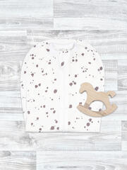 Пелёнка-кокон Mjölk Кляксы, уценка