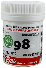 Порошок фторовый REX 98 +5/-8 wet/moist snow 30гр