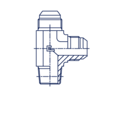 Штуцер FLC JIC 1.1/16" BSPT1/2" CAST