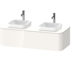 Duravit Happy D.2 Plus Тумба подвесная  354x1300x550мм 1 ящик, цвет: белый глянцевый HP4943B2222 фото