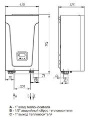 Baxi Ampera Plus 30 электрический настенный котёл