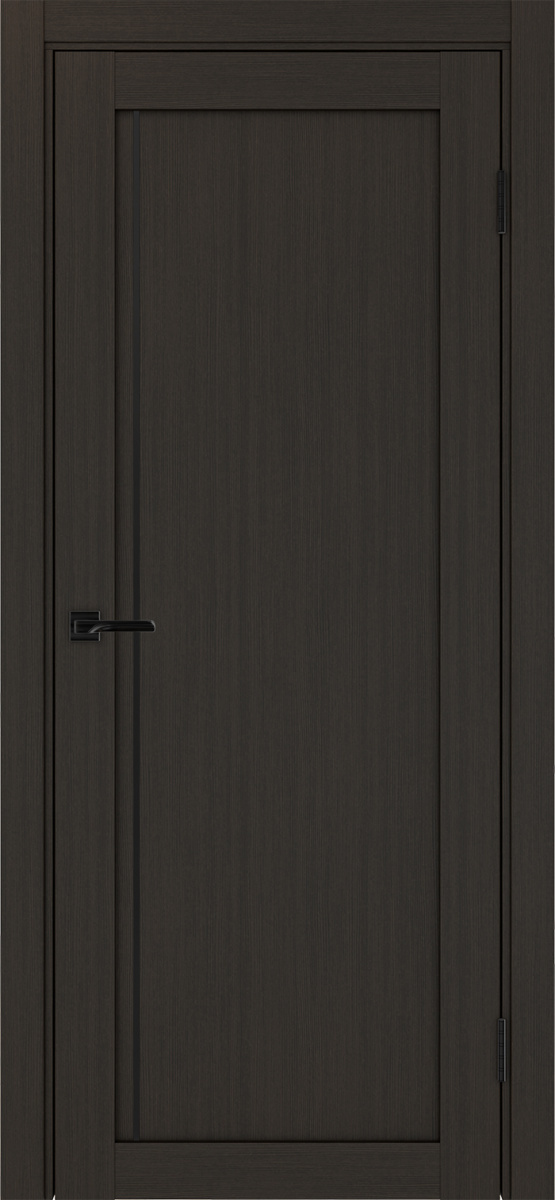 Дверь межкомнатная Оптима Порте Турин 565.11 АПП молдинг SB, цвет венге, экошпон, глухая