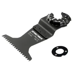 Насадка для МФИ ПРАКТИКА режущая прямая, HCS, по дереву, 65 мм, крупный зуб (240-102)