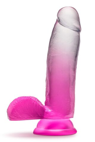 Розовый фаллоимитатор Sugar Magnolia - 17,1 см. - Blush Novelties B Yours BL-38500