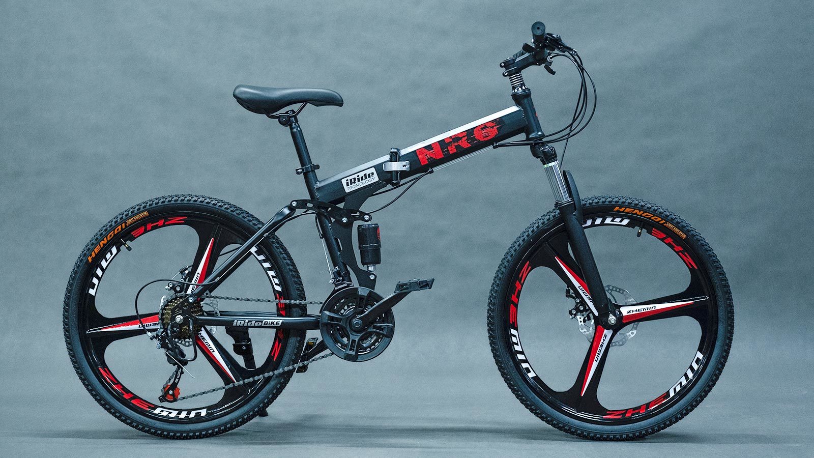 iRide Junior, NRG, 24', черно-красный
