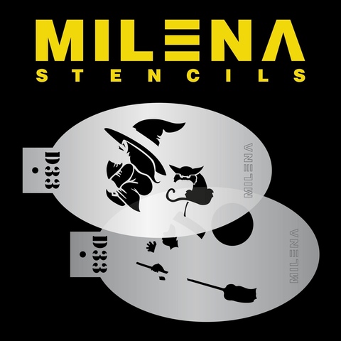 Трафарет Milena D33