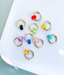 Подвеска Пончик из акрила мини