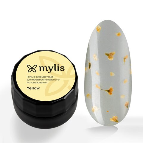 Гель Mylis с сухоцветами Yellow 5г