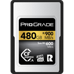 Карта памяти ProGrade Digital CFexpress A 480GB Gold Memory Card 900/800 для Sony A7S III