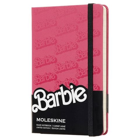 Блокнот Moleskine Limited Edition BARBIE LEBRMM710 Pocket 90x140мм 192стр. линейка Logo