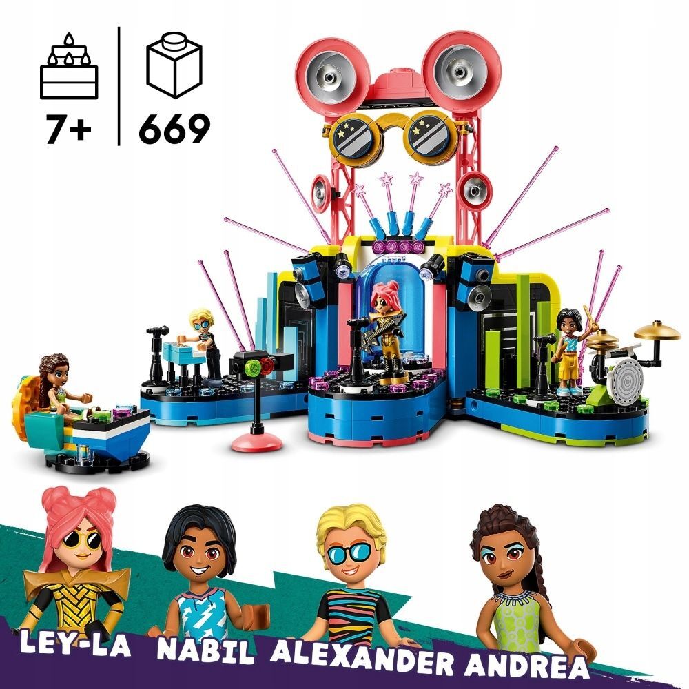 Конструктор LEGO Friends - Музыкальное шоу талантов - Лего Друзья 42616  купить в Москве | Доставка по России.