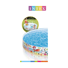 Бассейн с жёсткой стенкой детский Intex 56451NP