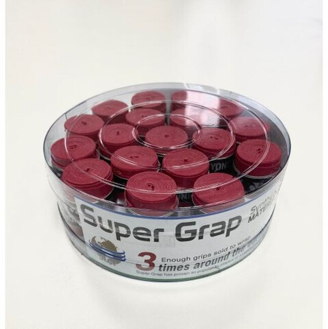 Намотки теннисные Yonex Pack Super Grap 36P - wine red