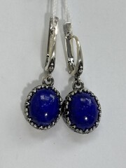 Орнета (серьги из серебра)