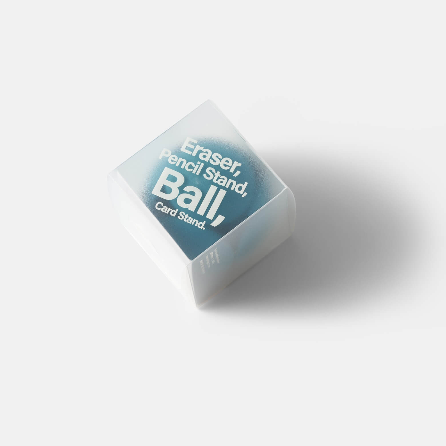 HMM Eraser Ball — ластик-подставка: голубой