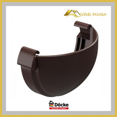 Заглушка желоба Docke LUX Шоколад