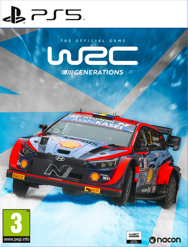 WRC Generations Стандартное издание (диск для PS5, интерфейс и субтитры на русском языке)