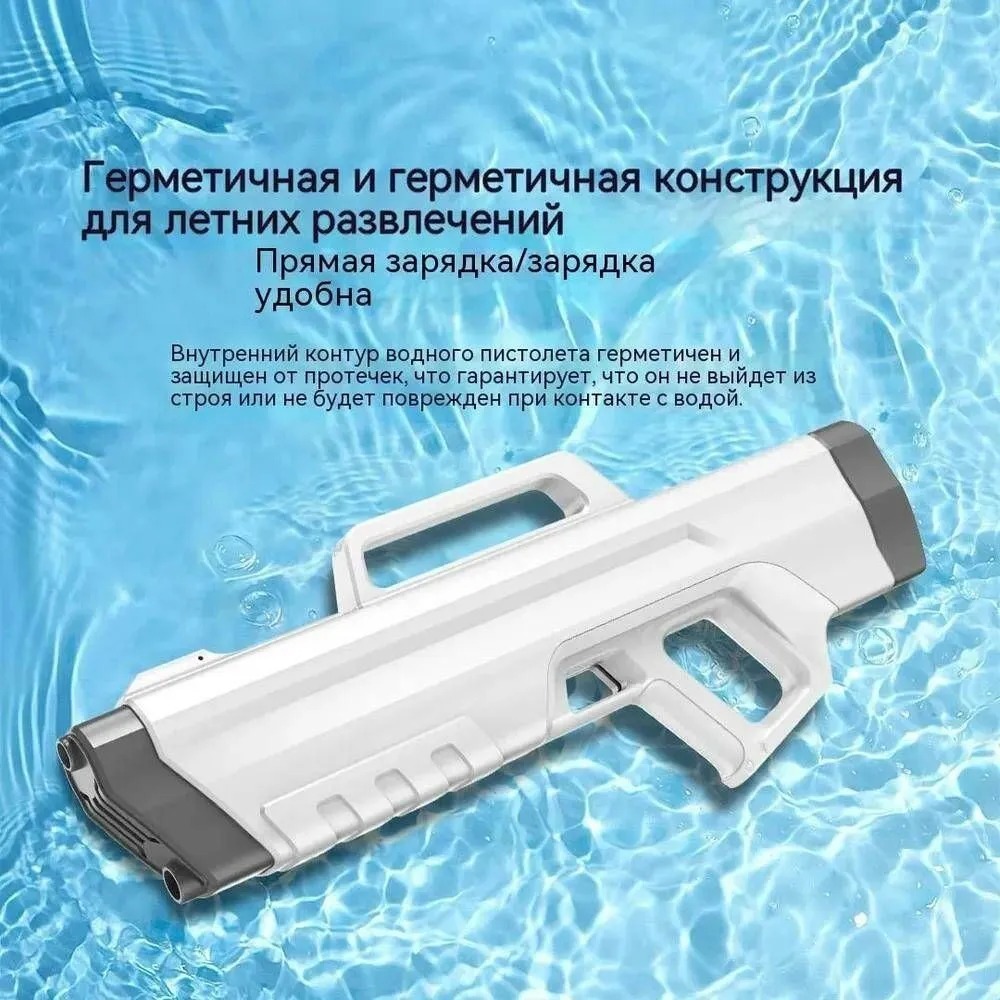 Водное ружье Orsaymoo Fully Automatic Water Absorption Pulse Water Gun -  купить по выгодной цене | Xiaomi Moscow