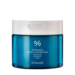 Dr.Ceuracle Пады очищающие с пробиотиками и PHA и LHA кислотами - Pro balance biotics, 60шт, шт
