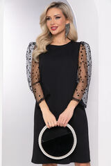 Платье "Тамила" (блэк) НЬЮ П8102 LT Collection