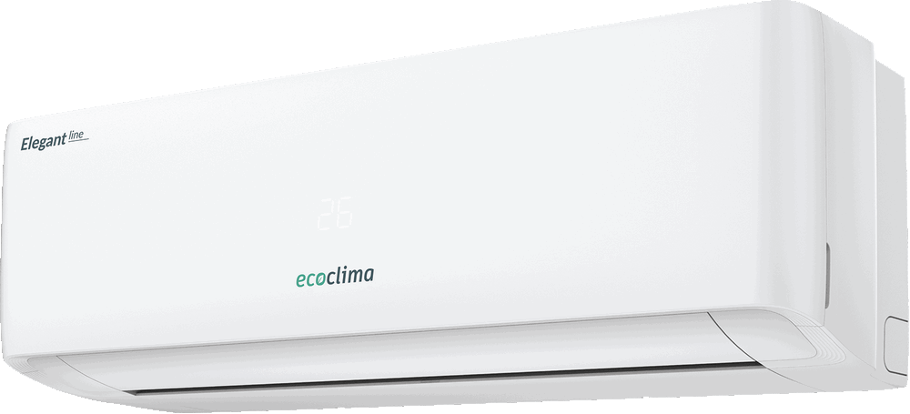 Настенный кондиционер Ecoclima ECW-HE12/AA-4R2 + EC-HE12/A-4R2 Elegant line On-Off, Не инвертор, Алиса, Алиса, на площадь до 35 м2, 3.4 кВт