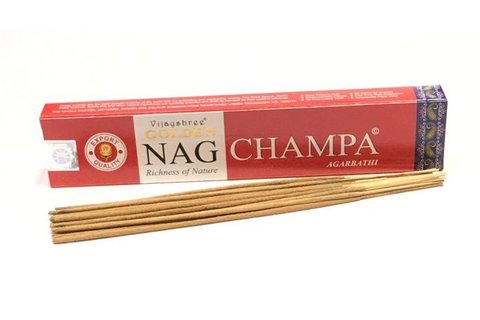 Индийские палочки Golden NagChampa Agarbathi