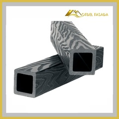 Балясина ДПК PREMIUM 3D Черный Текстура 50*50*3000мм