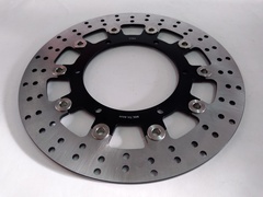 Диск тормозной передний на YAMAHA YZF R6, XJ N 600, YZF R THUNDERCAT, XT R 660, TDM, YZF R1, XV R ABS, XJR  1300 черный