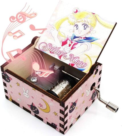 Music box Sailor Moon Pink