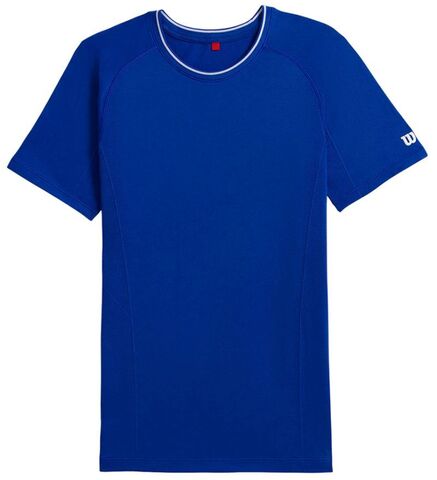 Теннисная футболка Wilson Team Seamless Crew T-Shirt - royal blue