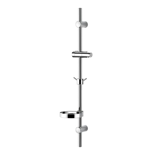 Lemark LM8105C Стойка душевая 75 см с круглой мыльницей, хром, блистер