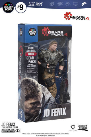 Гирс оф Вар 4 фигурка Джеймс Доминик Феникс — Gears of War 4 JD Fenix Color Tops