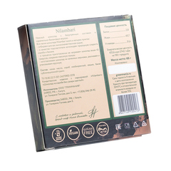 Шоколад светлый на кэробе без сахара Nilambari, 65 г