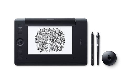 Графический планшет Wacom Intuos Pro Medium Paper Edition R/N (PTH-660P-N) Чёрный