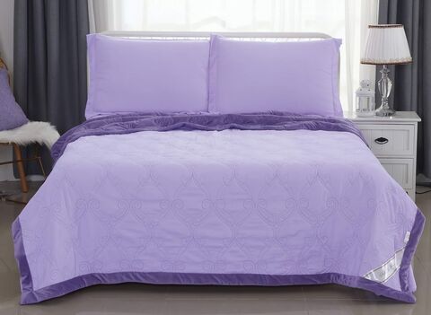 Комплект постельного белья с одеялом Тоскана (лиловая)
